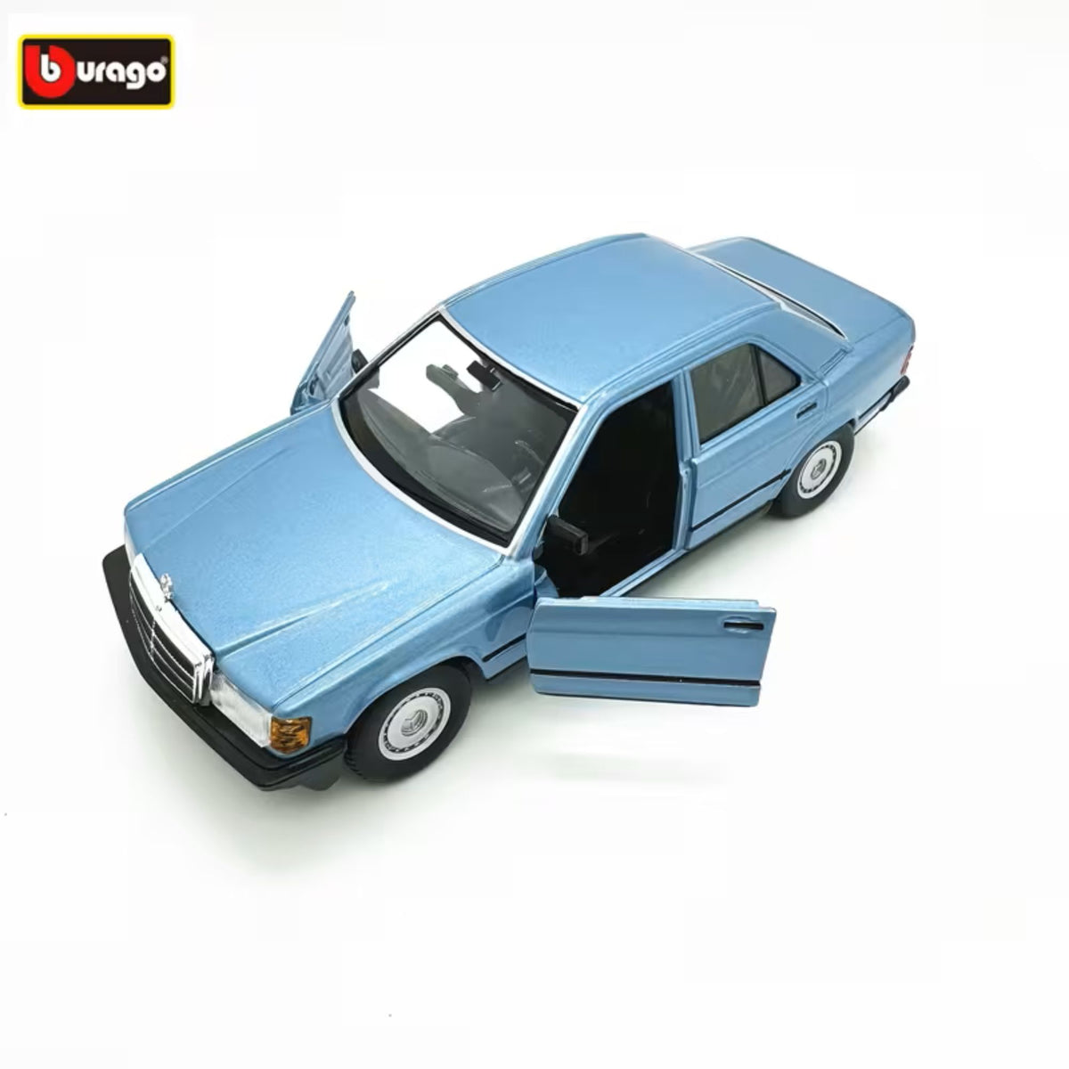 Bburago 1:24 Mercedes-Benz 190E 2.6 1987 Diecast Model Car