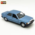 Bburago 1:24 Mercedes-Benz 190E 2.6 1987 Diecast Model Car