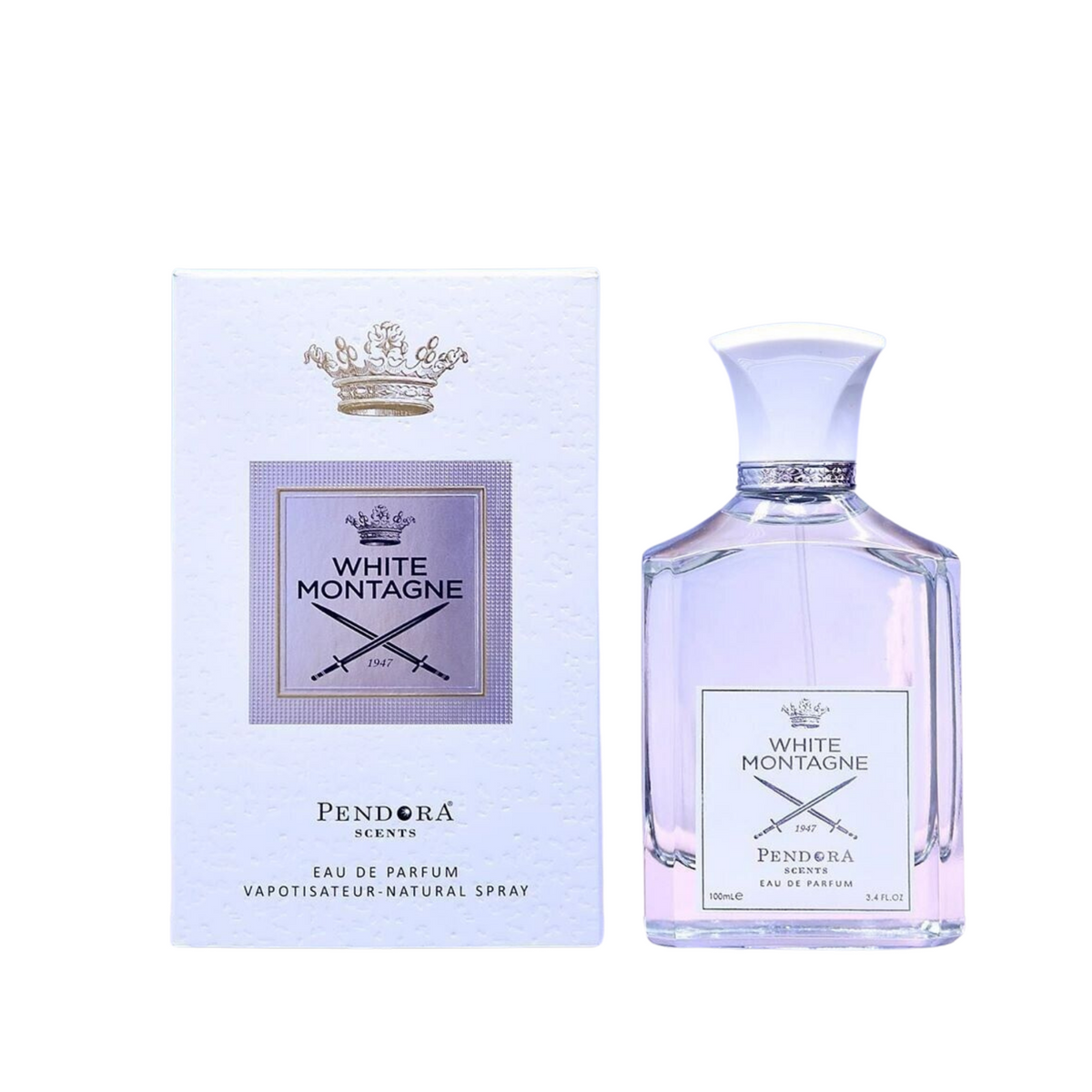 White Montagne Unisex Eau de Parfum by Pendora Scents - 100ml