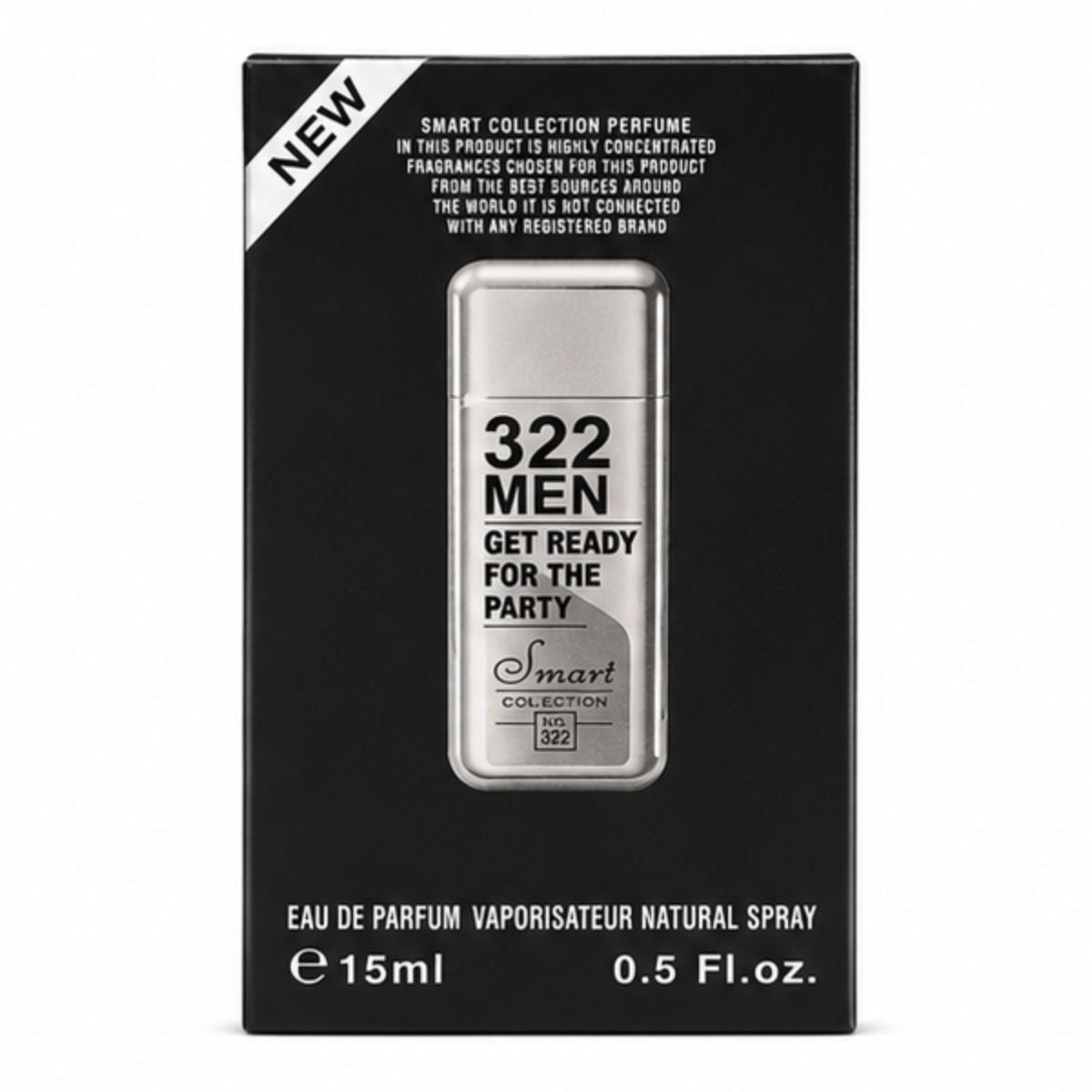 Smart Collection Men's Fragrance Discovery Set – 10 x 15ml Eau De Parfum Gift Pack