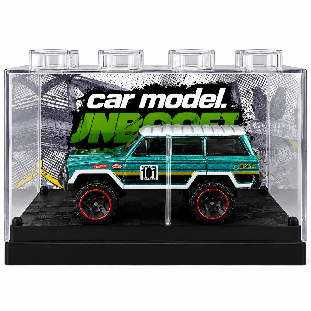 Die-Cast Car Model Toy with Display Case | Premium Miniature Collectible