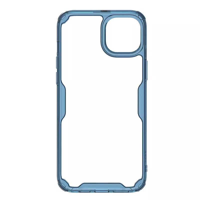 Apple iPhone 15 Nature TPU Pro Series Blue Case By Nillkin