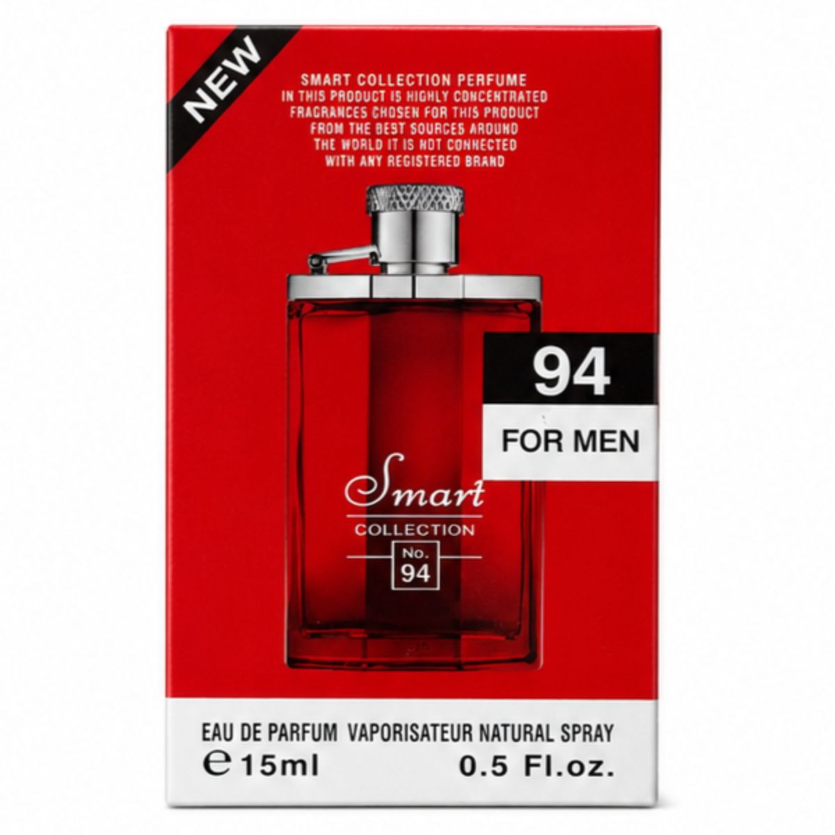 Smart Collection Men's Fragrance Discovery Set – 10 x 15ml Eau De Parfum Gift Pack