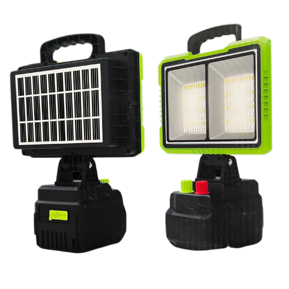 GDSUPER GD-2305B 200W Solar Portable Flood Light | 180 LED | Rechargeable Outdoor Emergency Light with USB Charging