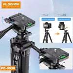 Plokama PK-9930 Camera & Mobile Tripod 150cm with Remote Control | Adjustable Portable Stand