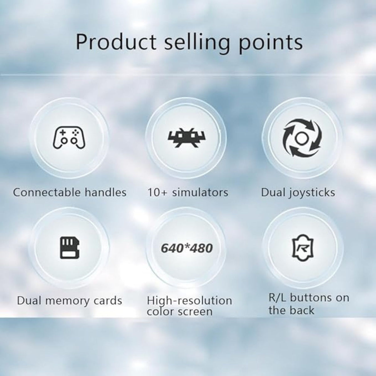 R36S Retro Handheld Game Console 128GB & 64GB Portable Linux Gaming Device with Dual Joysticks