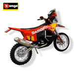 Bburago 1:18 GasGas RX450F Dakar Rally 2023 Diecast Motorcycle Model Bike Toy