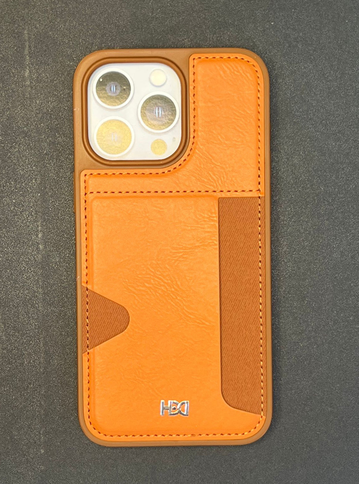 HDCI Leather Wallet Case with Credit Card Slot Holder Ultra Slim Protector for Apple iPhone 15 Pro and 15 Pro Max Case in Blue, Black, Green, Purple and Orange colors