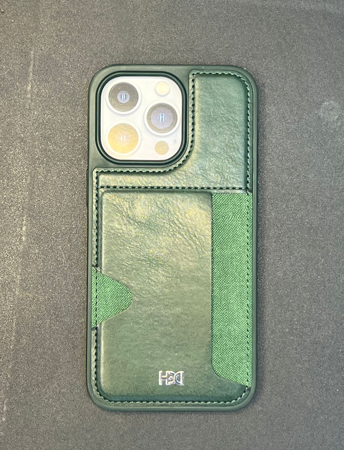 HDCI Leather Wallet Case with Credit Card Slot Holder Ultra Slim Protector for Apple iPhone 15 Pro and 15 Pro Max Case in Blue, Black, Green, Purple and Orange colors