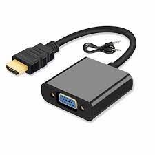 HDMI to VGA Adapter Cable 1080P for Projector, Computer, Laptop, TV, Projectors & TV