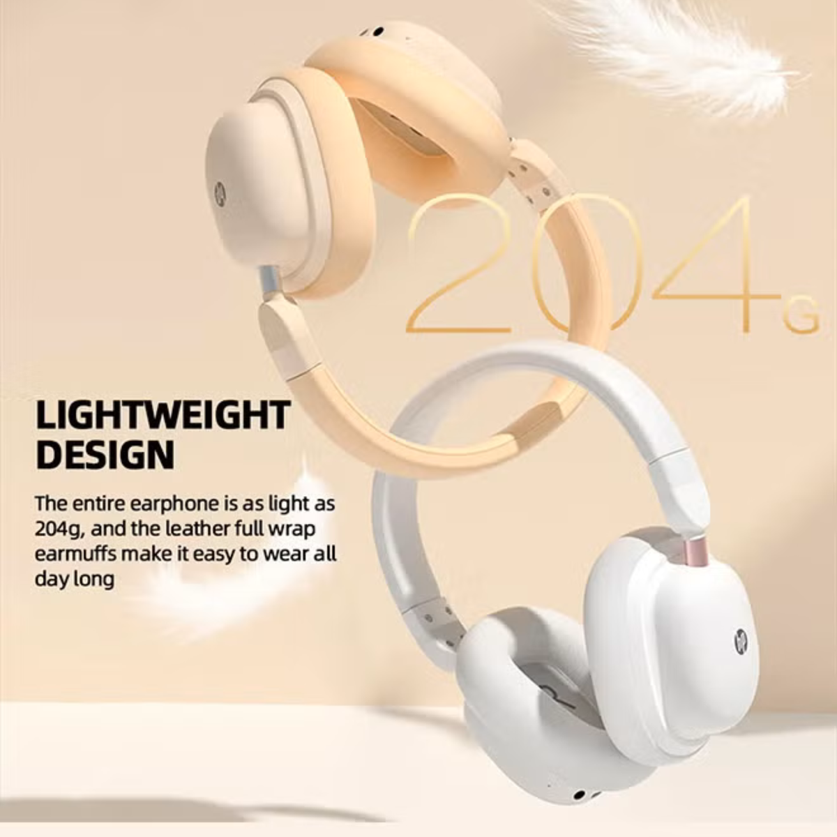 HP H231R Wireless Bluetooth Headphones β Bluetooth 5.3 | Deep Bass | Over-Ear Headset