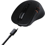 MEETION GW32 Tri-Mode Wireless RGB Gaming Mouse – 8000 DPI Rechargeable Bluetooth/2.4G/Wired Ergonomic Gamer Mouse