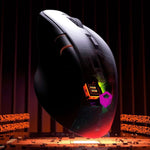 MEETION GW32 Tri-Mode Wireless RGB Gaming Mouse – 8000 DPI Rechargeable Bluetooth/2.4G/Wired Ergonomic Gamer Mouse