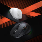 MEETION GW32 Tri-Mode Wireless RGB Gaming Mouse – 8000 DPI Rechargeable Bluetooth/2.4G/Wired Ergonomic Gamer Mouse