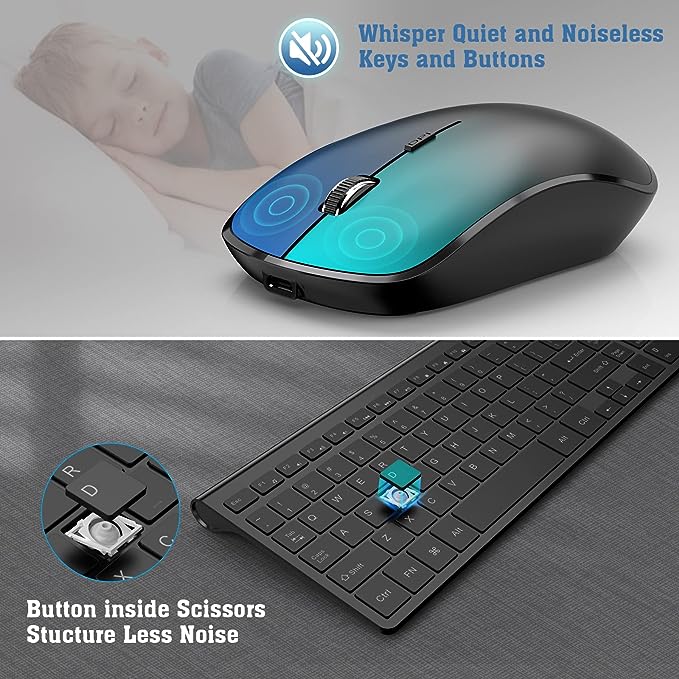 MICRODIGIT 2.4G WIRELESS KEYBOARD & MOUSE MD314WK