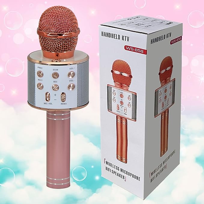Karaoke Mic Bluetooth Speaker