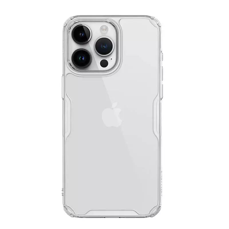 Apple iPhone 15 Pro Nature TPU Pro Series Transparent case By Nillkin
