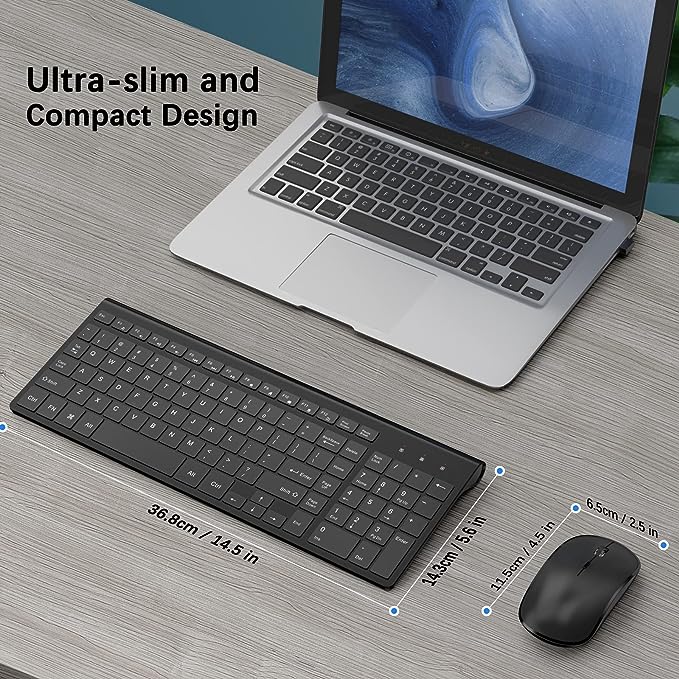 MICRODIGIT 2.4G WIRELESS KEYBOARD & MOUSE MD314WK