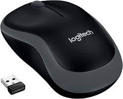 Logitech M185 Wireless Mouse, Swift Gray
