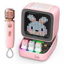 Mic Retro Pixel Art Game Bluetooth Speaker