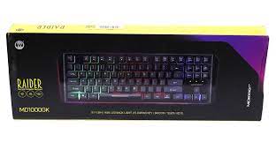 MICRODIGIT RAIDER GAMING COMPUTER KEYBOARD COMBO MD1000GK