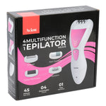 Avion Rechargeable 4 in 1 Epilator With 4 Detachable Heads, AE225