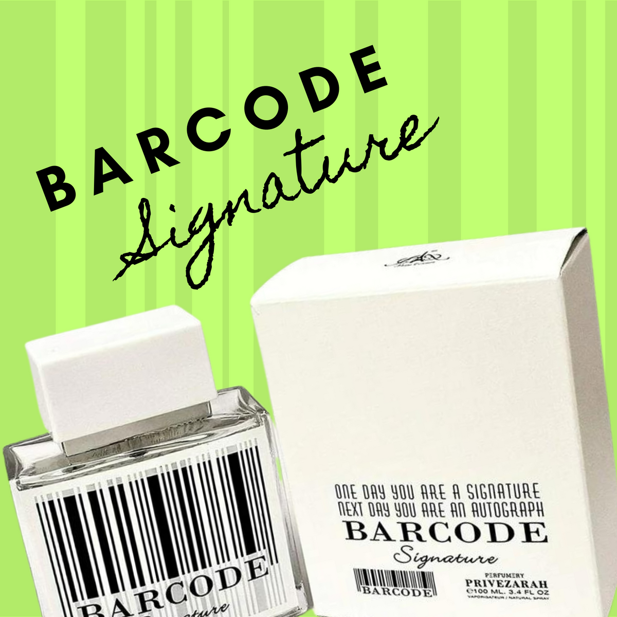 Barcode Signature - Occidental EDP 100ml Men's Perfume by Pendora Scents