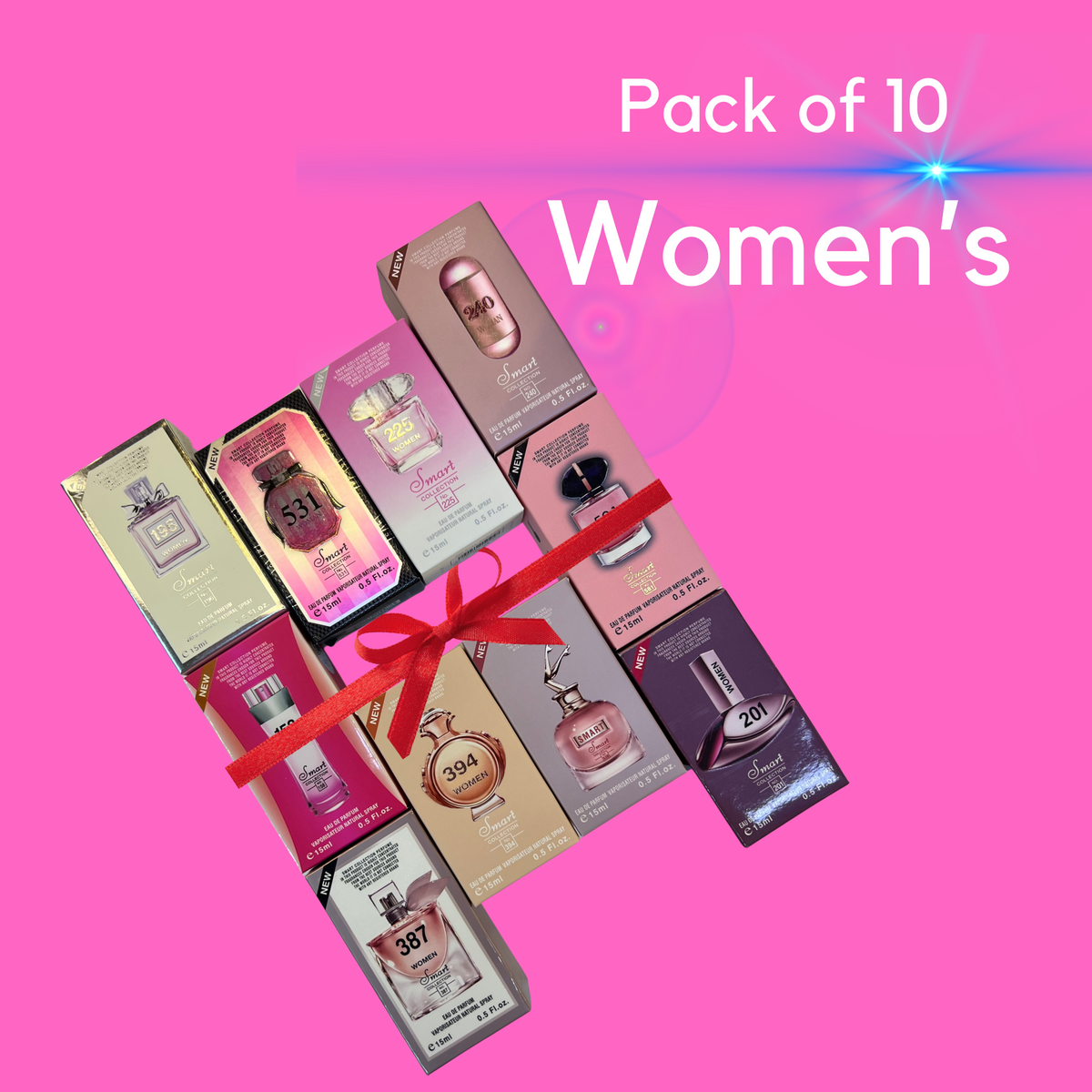 10pieces 15ML Special Combo Offer Perfume Bottles Sets For Women