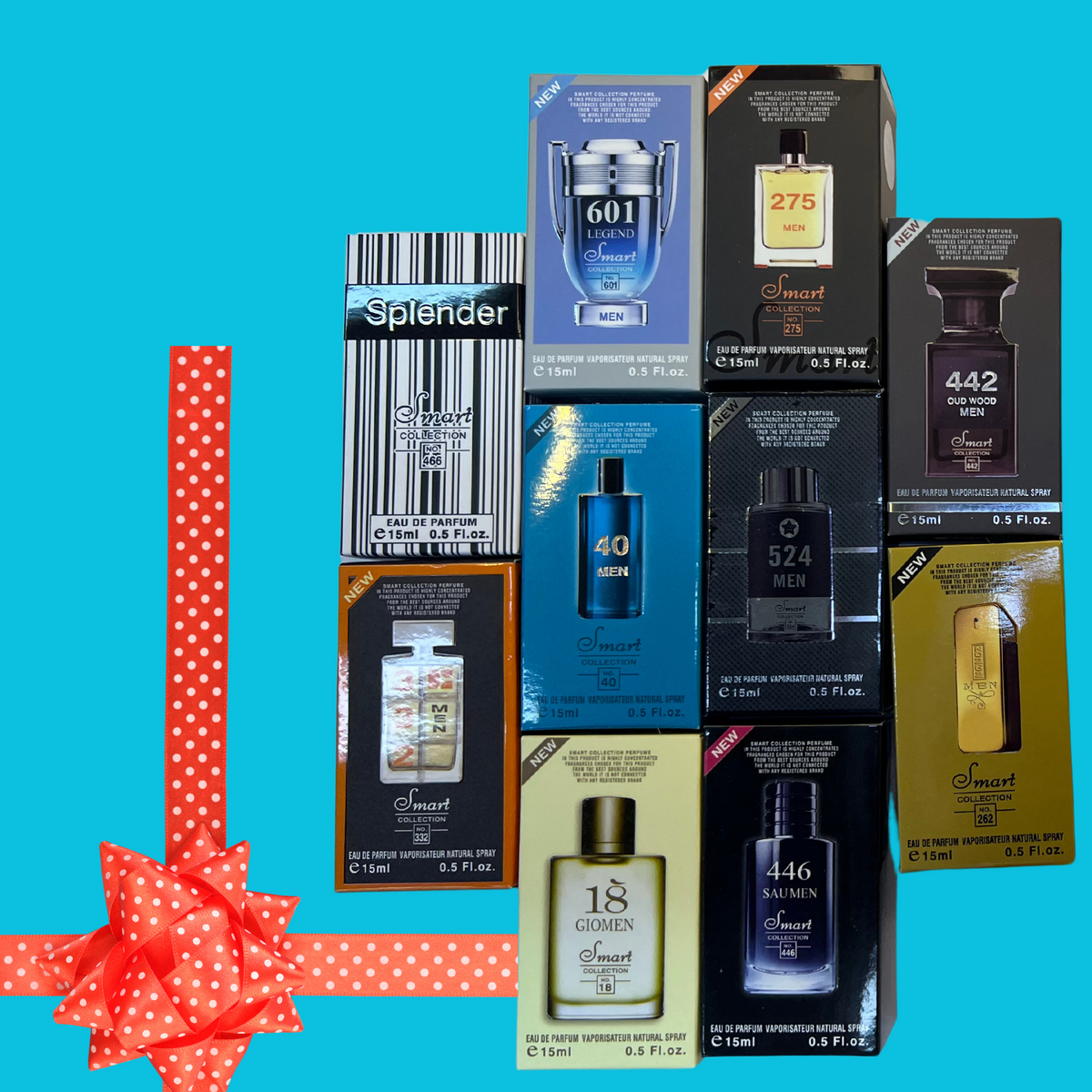 10pieces 15ML Special Combo Offer Perfume Bottles Sets For Men
