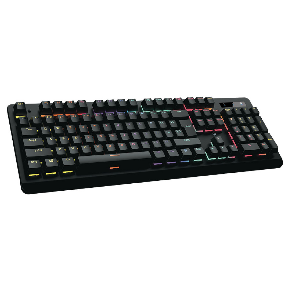 Porodo Gaming Full-Size Mechanical Keyboard With Rainbow Lighting