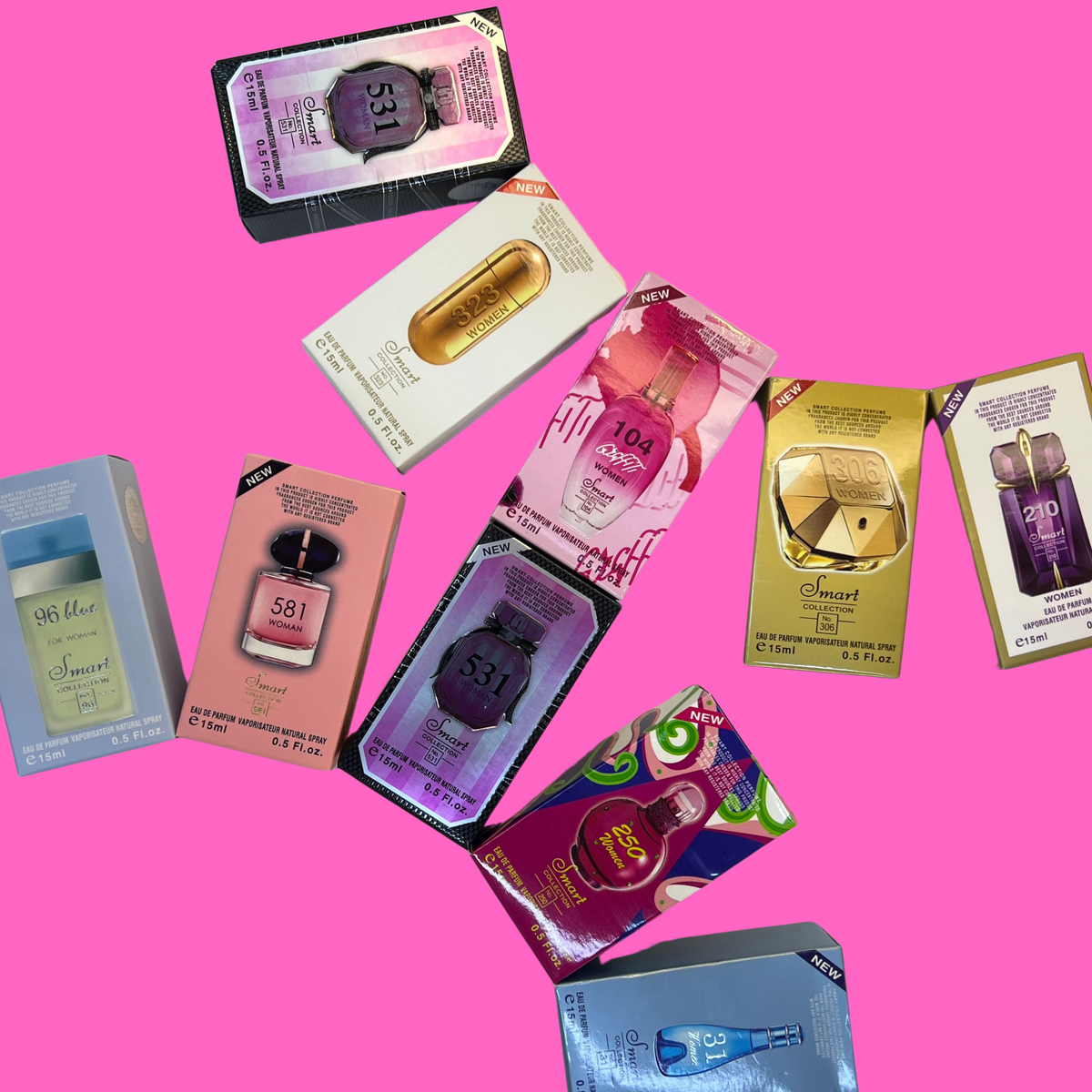 15ML Perfume bottles, 20 pieces in a combo set for Womens.