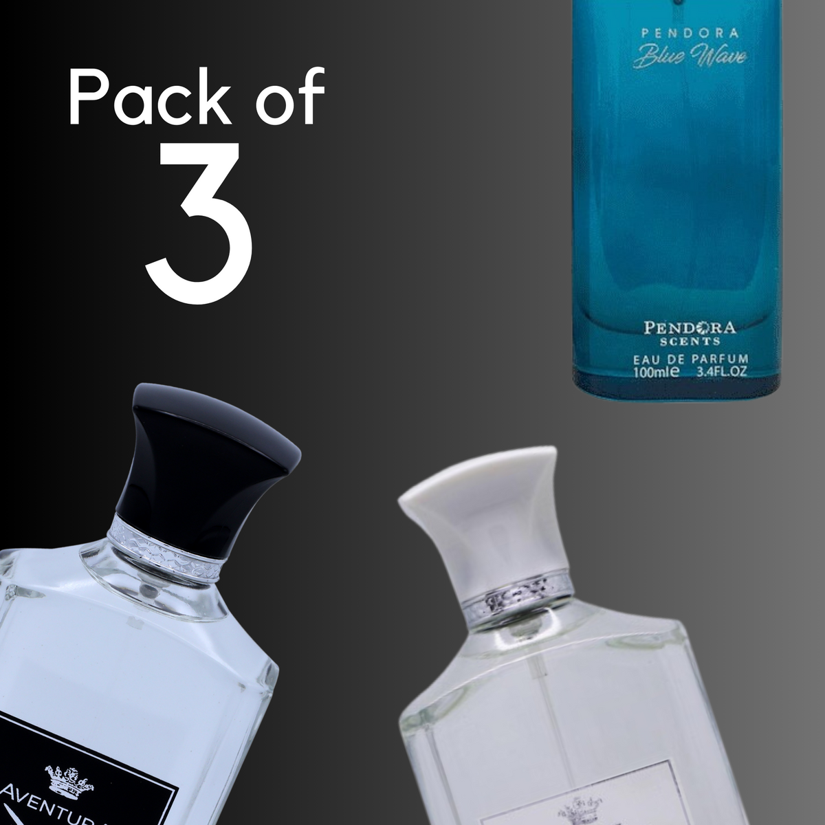 Exclusive Men's Perfume Collection PACK OF 3