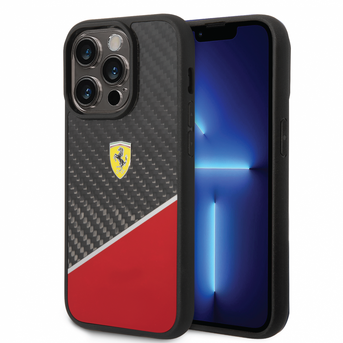 Ferrari Bi-Material Case with iPhone 14, 14 Plus, 14 Pro, 14 Pro Max
