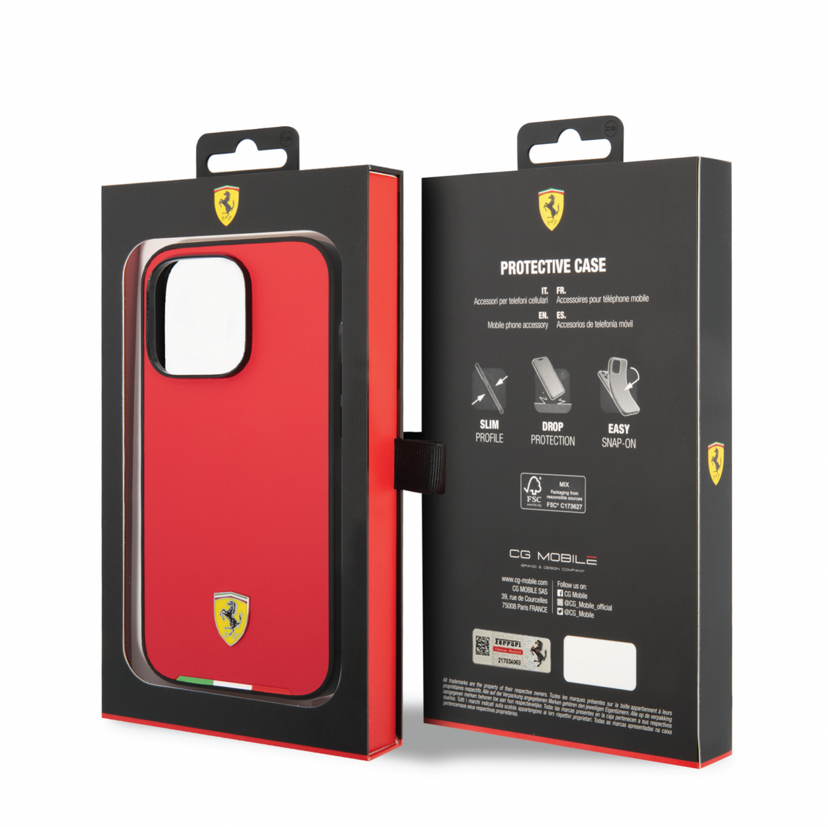 Red Ferrari Phone Case