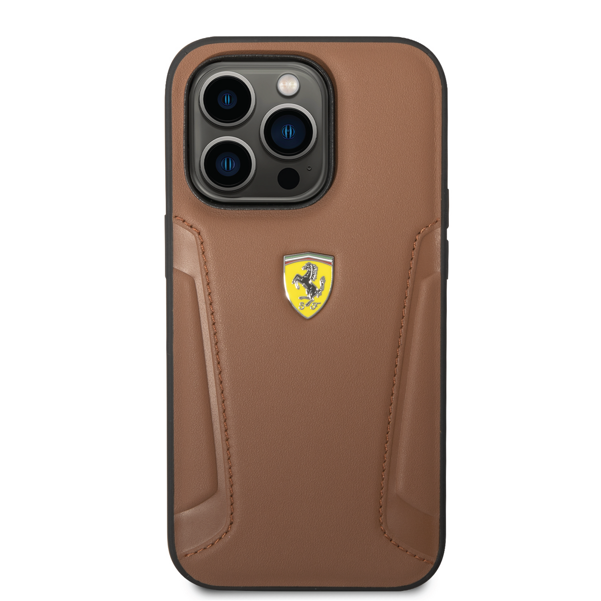 Original Ferrari Leather Case with iPhone 14, 14 Plus, 14 Pro, 14 Pro Max