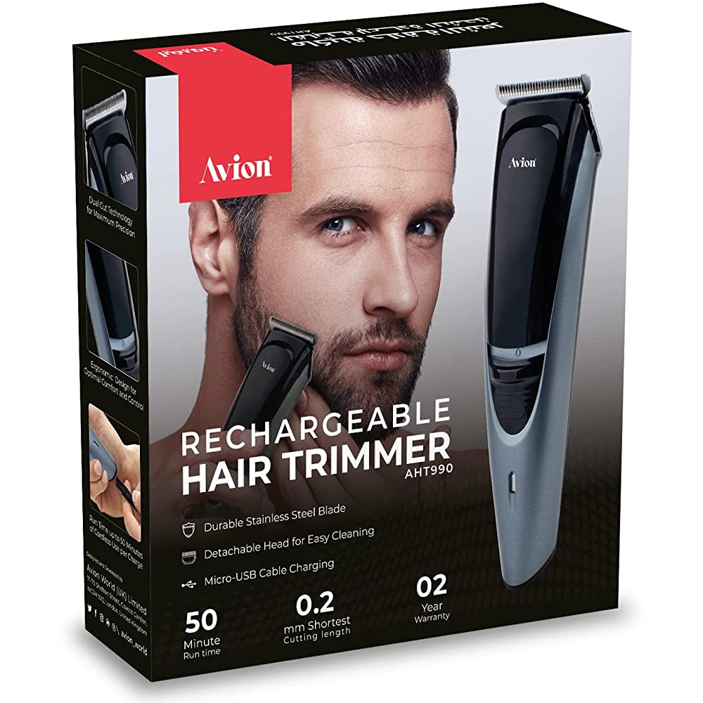 Avion Rechargeable Hair Trimmers for Men-AHT990