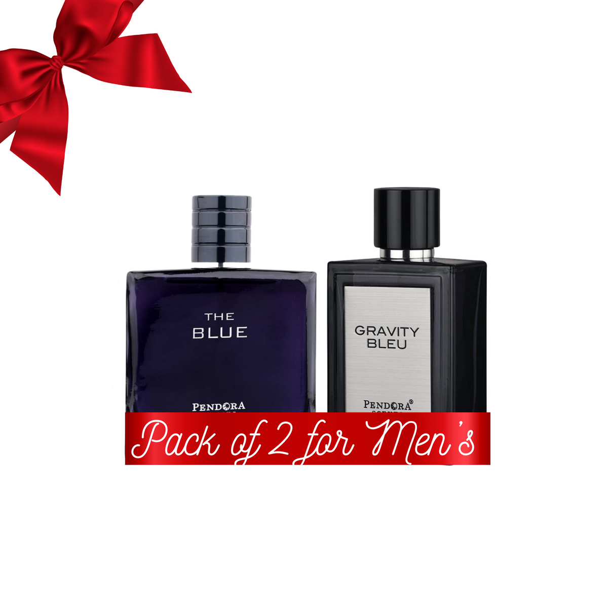 Pack of 5 Luxury 2 Men's, 2 Women's Perfumes With Free Gift