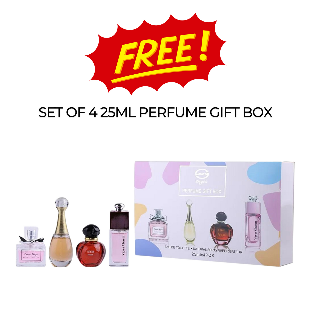 EMIR Unisex Perfume Pack of 10 Perfumes With Free Gift