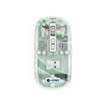 Coteci Magic Crystal II Three Mode Mouse Light Green