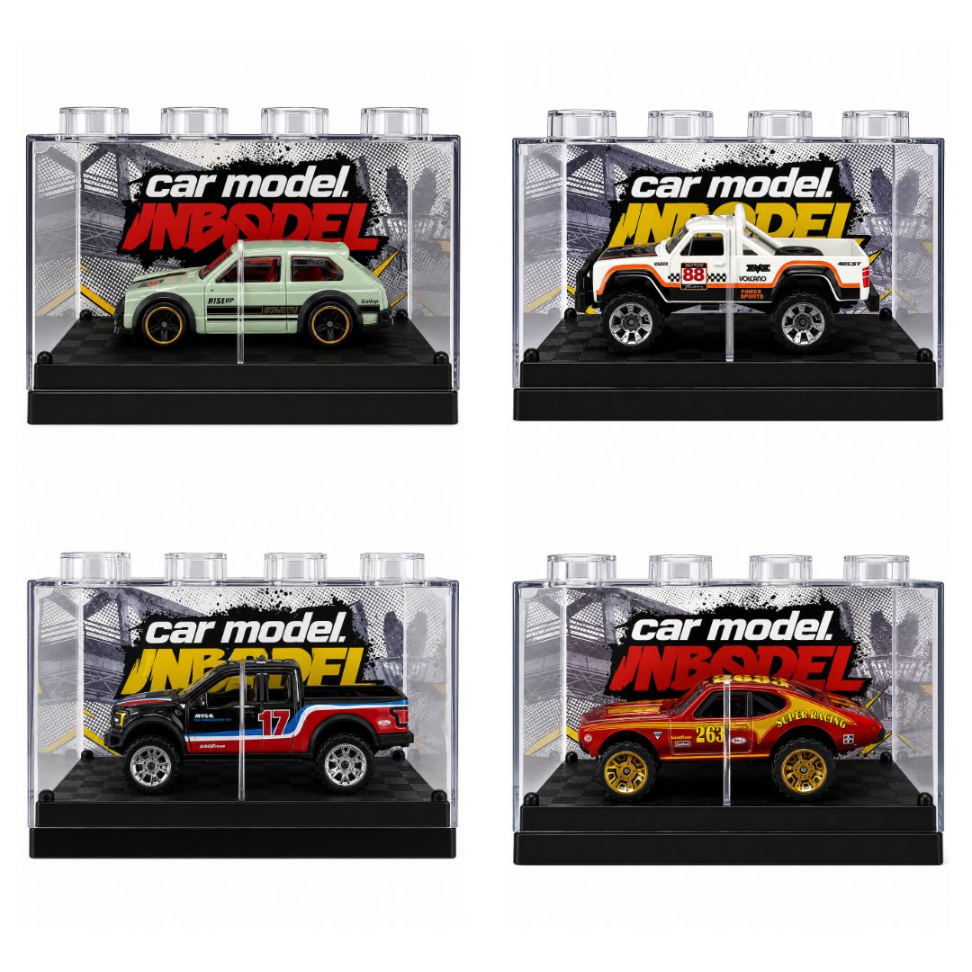 Die-Cast Car Model Toy with Display Case | Premium Miniature Collectible