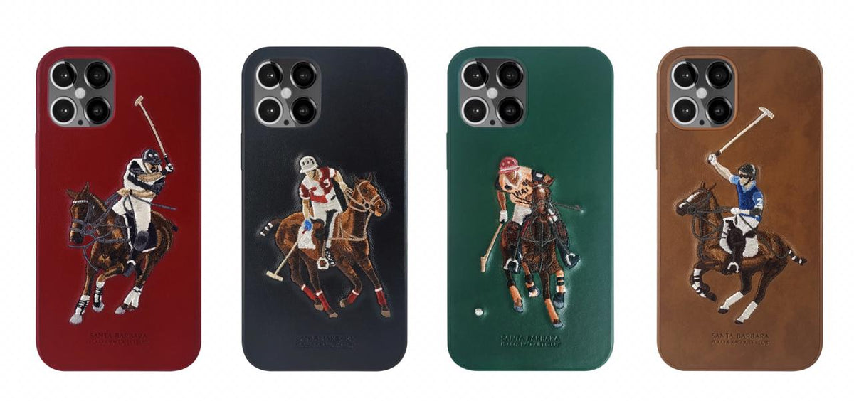 iPhone 13 Pro Max Jockey Series Genuine Santa Barbara Leather Case