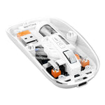 Coteci Magic Crystal II Three Mode Mouse White