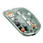 Coteci Magic Crystal II Three Mode Mouse Light Green