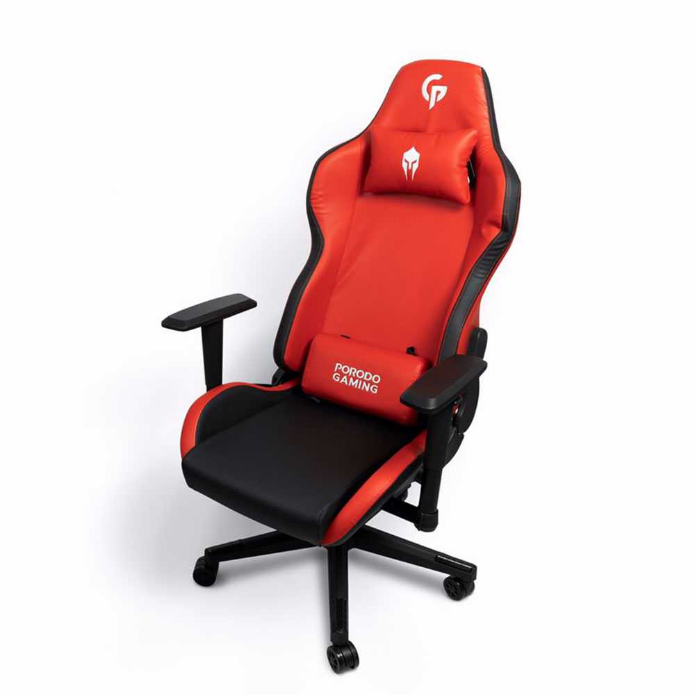 Porodo Professional Gaming Chair With Molded Foam Seats And 2D Armrest