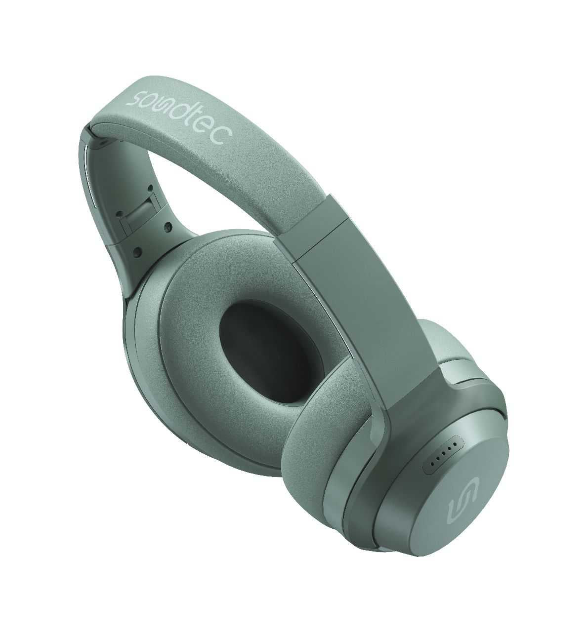 Porodo Soundtec Eclipse Wireless Over-Ear Headphone - Black, Green, Red [ PD-STWLEP011 ]