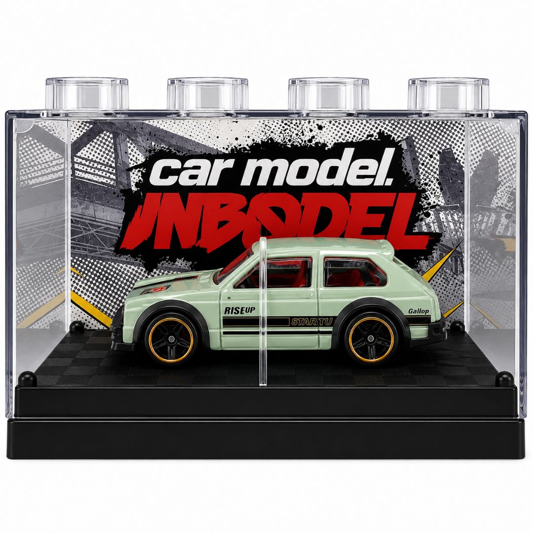 Die-Cast Car Model Toy with Display Case | Premium Miniature Collectible