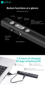 COTECi Multifunctional Laser Pen Pointer digital meter - USB Model