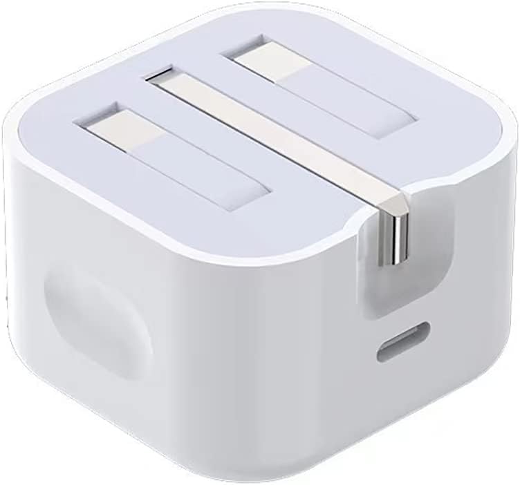 Apple Type C Fast Charger PD 20W Power Adapter for iPhone 13/12/11/14 Series, Plug PD Power Adapter Wall Plug Compatible with iPhone 14 13, 13pro 12 Pro Max/12 Mini/SE (White), USB