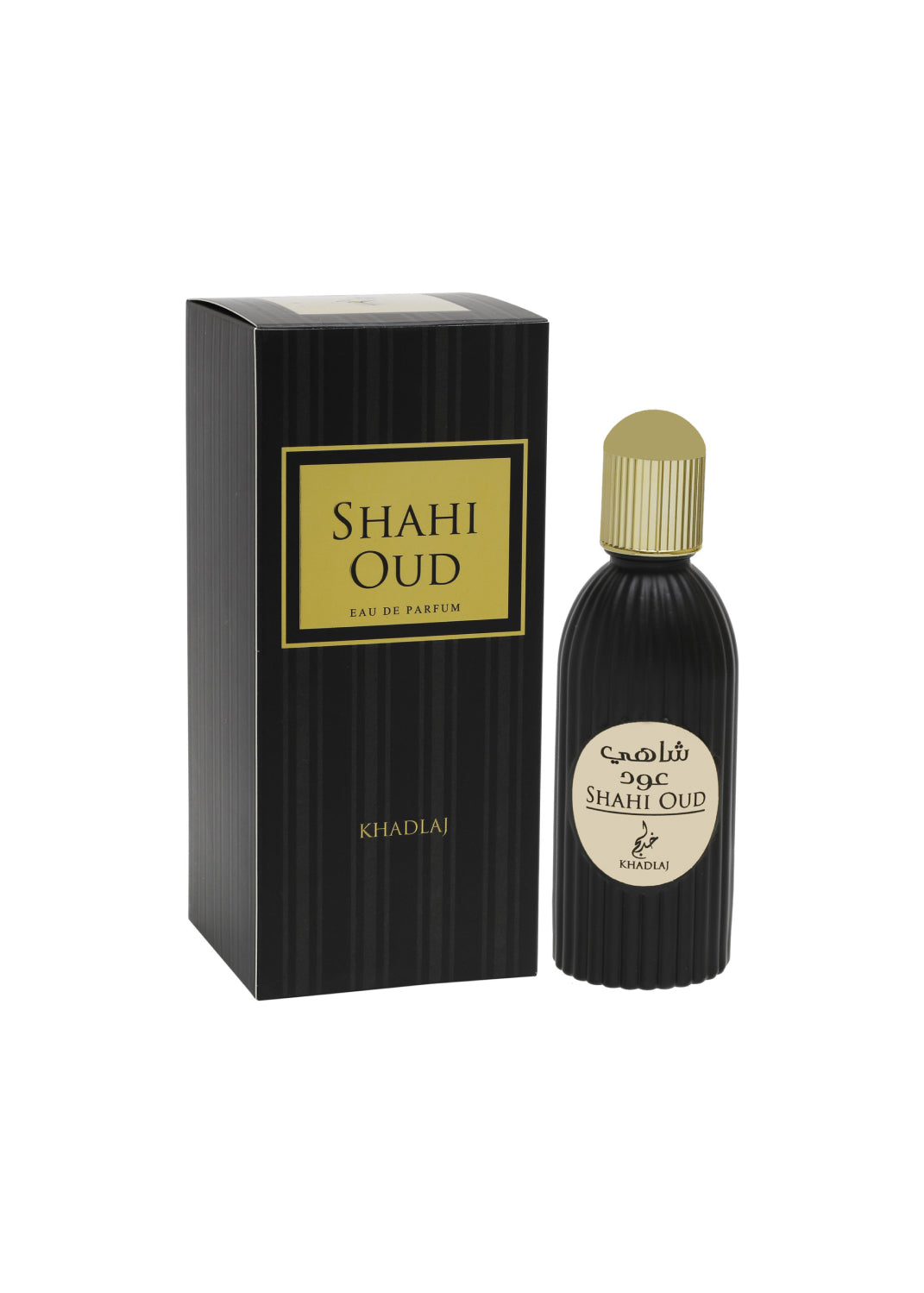 Shahi Oud Eau de Parfum for Men Spray - 100ml by Khadlaj Perfumes