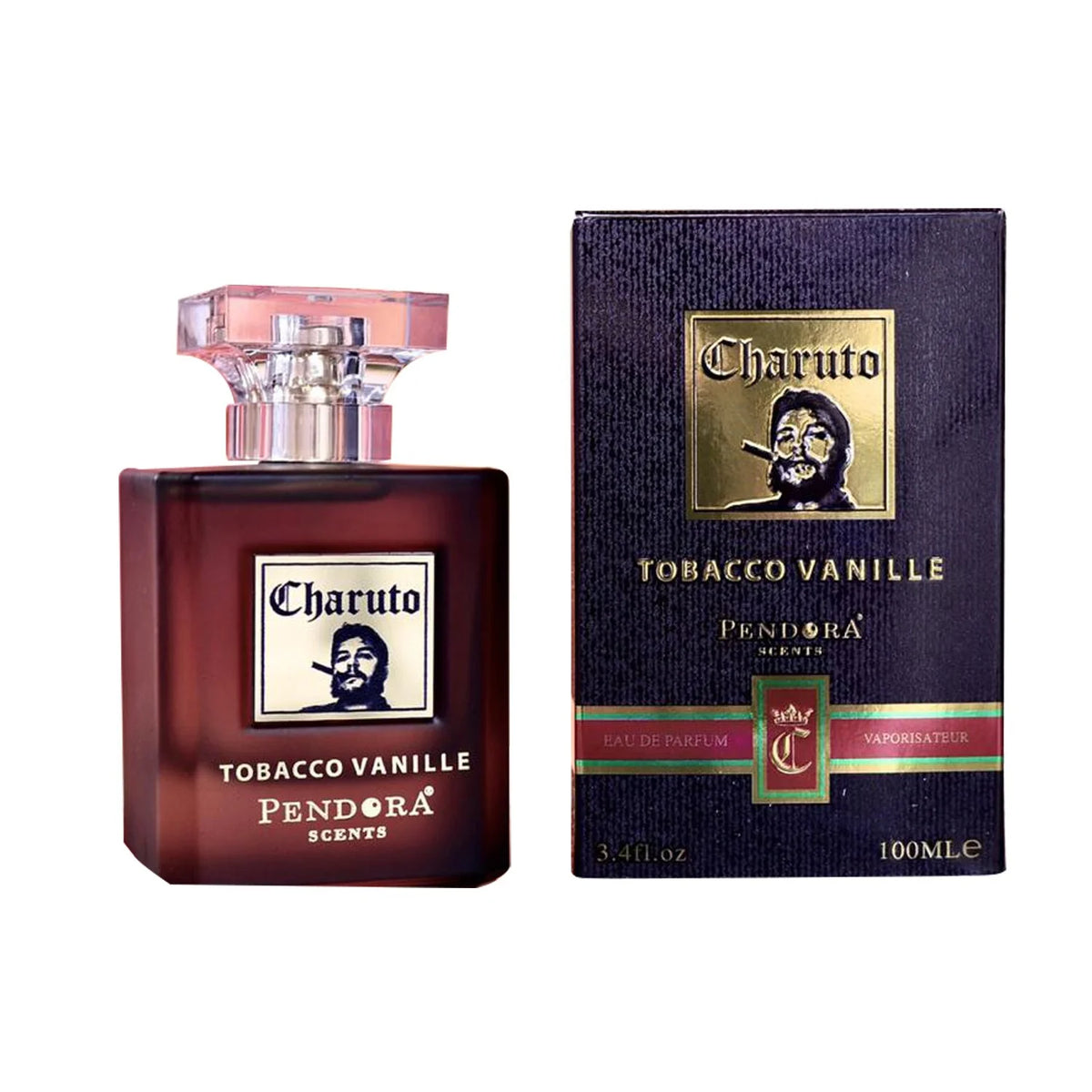 Charuto EDP: Unisex Tobacco and Vanille Fragrance 100ml